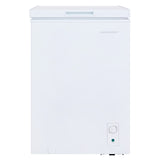 Cookology CCFZ99WH Freestanding Chest Freezer in White - 99 Litre Capacity - Suitable for Outbuildings