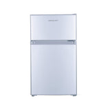 Cookology UCFF87SL 47cm Freestanding under counter Small Fridge Freezer in Silver