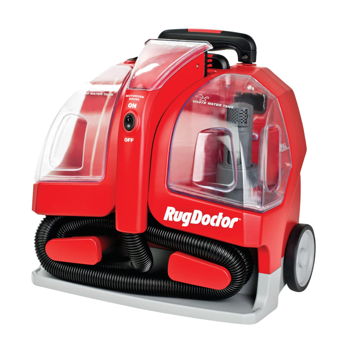 Rug Doctor 93306 Portable Spot Cleaner, Plastic, 1100 W, 1.9 liters, Red/Black